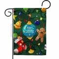 Patio Trasero 13 x 18.5 in. Lightful Christmas Ornament Garden Flag with Winter Double-Sided  Vertical Flags PA3873073